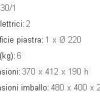 Piano cottura 1 piastra elettrica - immagine 2
