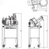 Affettatrice lama 35 cm automatica con banco - immagine 3